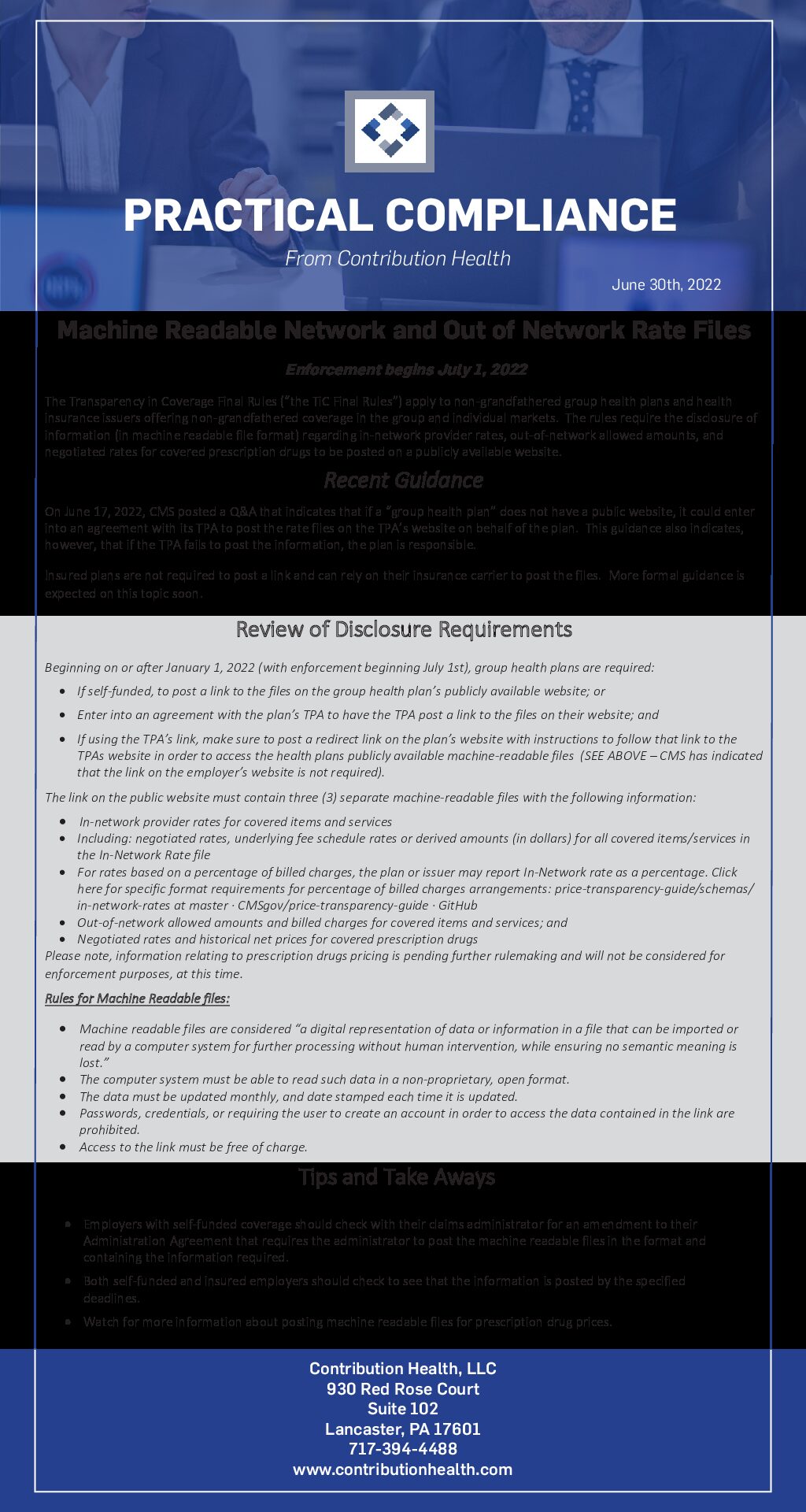 Practical-Compliance-MRF-Posting-20220630 | Contribution Health